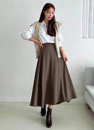 Юбка максі спідниця класика юбка годе