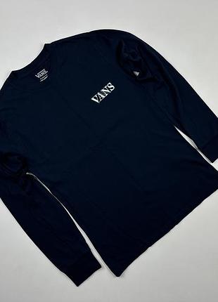 Чоловічий  бавовняний лонгслів vans