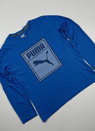 Чоловічий  бавовняний лонгслів puma