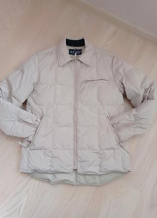 Куртка пуховик від armani jeans