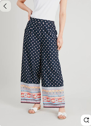 Брюки широкие новые палаццо резинка распродаж