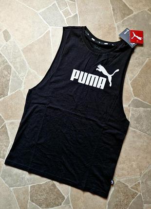 Майка puma з низькою проймою, бавовна. оригінал.