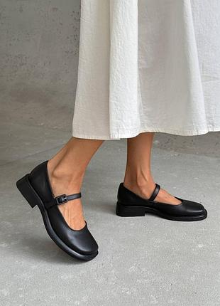 Туфли кожаные
