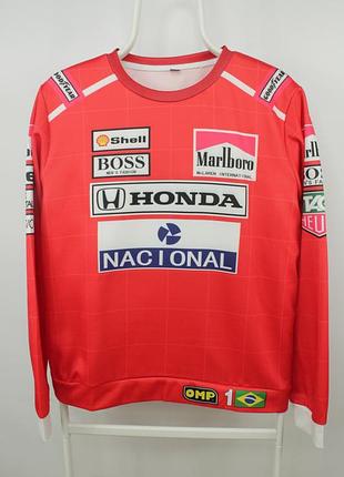Спортивна кофта світшот formula 1 sweatshirt 1993 ayrton senna f1 brazil gp