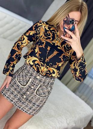 Юбка женская твидовая размер s-m