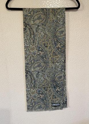 Чоловічий класичний шарф із вовни liberty