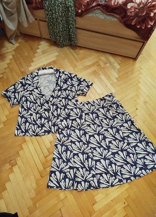 Костюм лен вискоза