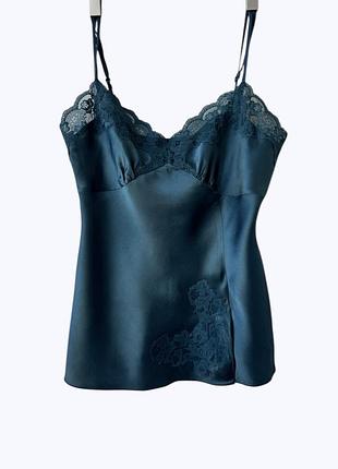 Шовкова майка топ шовк coast шелковая майка топ пижамная майка шелк