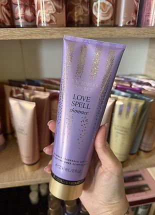 Лосьйон для тіла вікторія сікрет victoria’s secret love spell shimmer