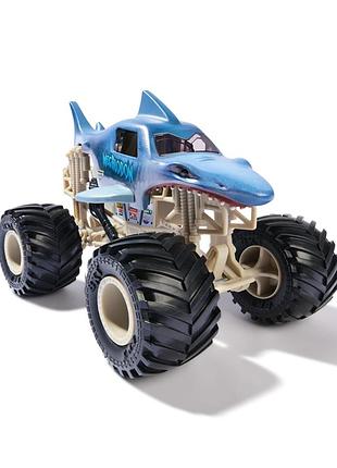 Monster jam s25 внедорожник джип мегалодон 1:24 scale megalodon monster truck