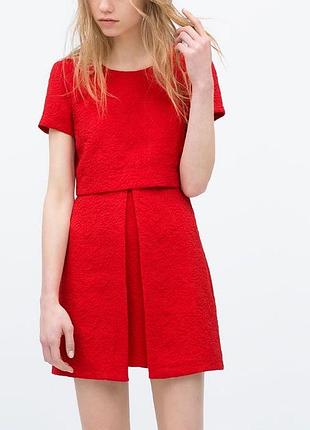 Сукня міді міні zara