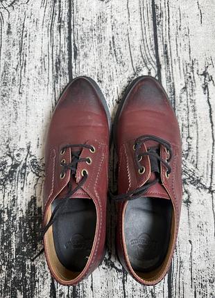 Туфлі жіночі dr. martens women's trulia cherry red