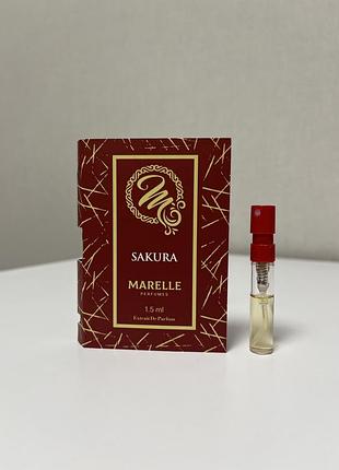 Оригінальний зразок аромату marelle sakura