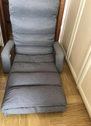 Кресло раскладное с подушкой