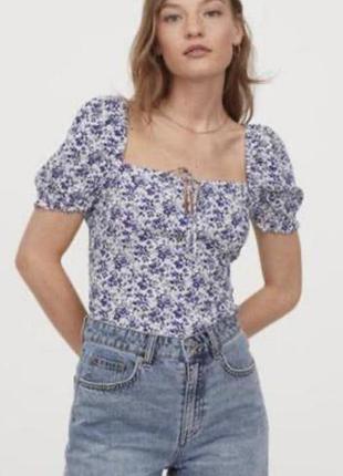 Красива квіткова блуза н&м розмір 12