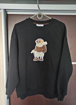 Теплый свитшот mint туреченица l