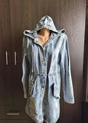 Джинсовий кардиган жіночий