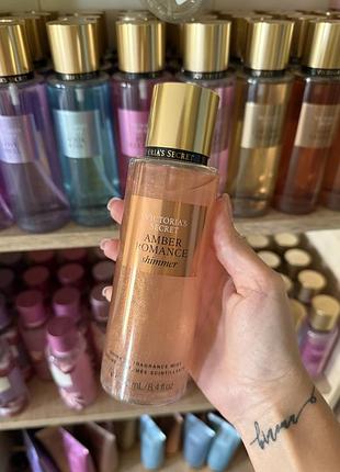 Спрей міст вікторія сікрет victoria’s secret amber romance shimmer