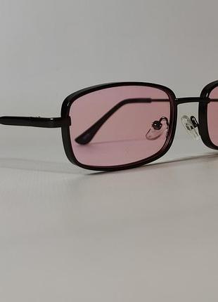 Pink and black sunglasses прямоугольные солнцезащитные очки