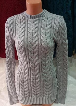 Жіночий теплий в'язаний светр оверсайз різні кольори новинки сезону