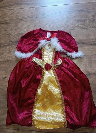 Карнавальное платье принцессы десны красавица и чудовище бель