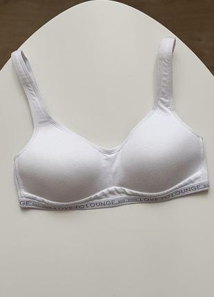 Хлопковый мягкий бюстгальтер love to lounge 34c