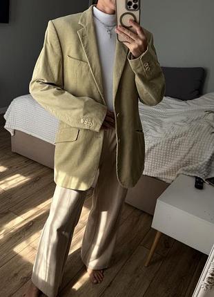 Пиджак жакет вельвет