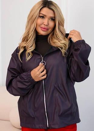Жіноча куртка вітровка бомбер | 521