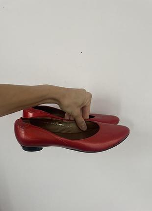 Балетки шкіряні