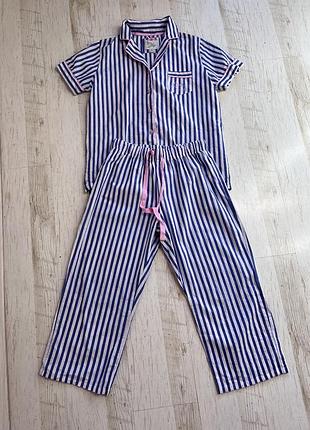 Натуральна бавовняна піжама у смужку primark love to lounge