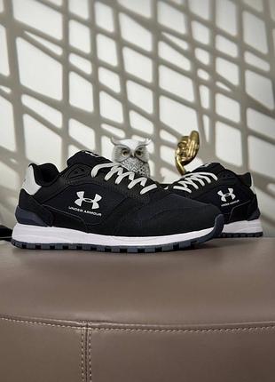 Мужские кроссовки under armour essential runner navy white