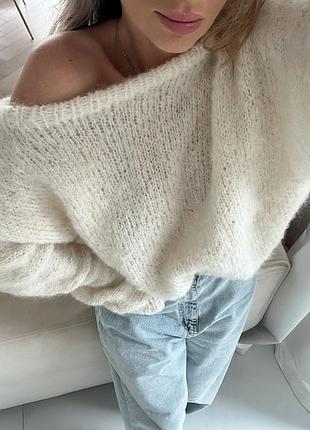 Базовий светр з вовни альпака