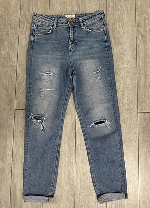 Джинси рвані жіночі сині colin’s, розмір 28
