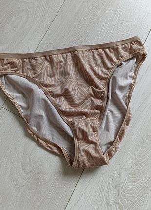 Трусики базовые бежевые трусы m&amp;s l 12 40 48
