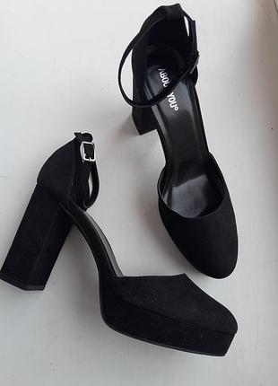 Туфли 39р 40р платформа