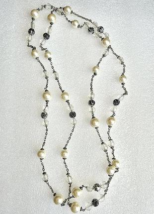 Колье ожерельясто бусы обжерелье