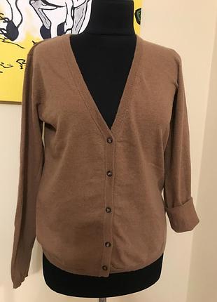 Кофта кардиган бавовна з вовною  бренд