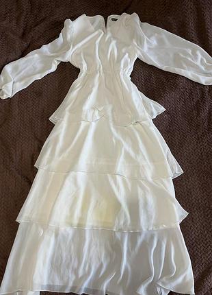 Сукня максі біла, неймовірно гарна