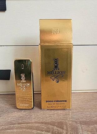 Туалетна вода paco rabanne 1 million  5ml