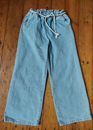 Джинси палаццо, труби