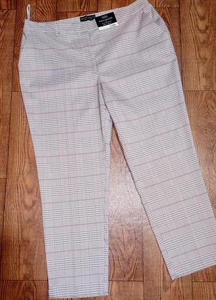Новые стильные женские брюки в клеточку, женская одежда, распродажа