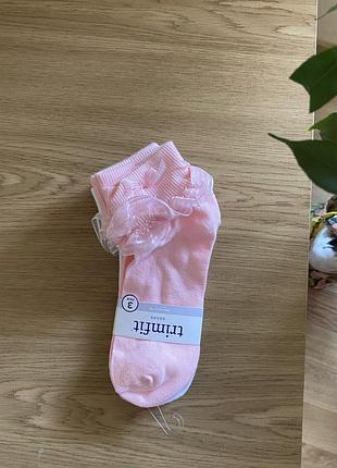 Носочки з рушами . 3 пари ! нові! 📲0966813467