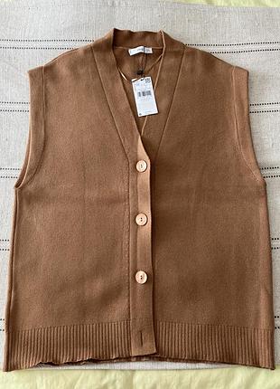 Жилет трикотажный mango, размер l