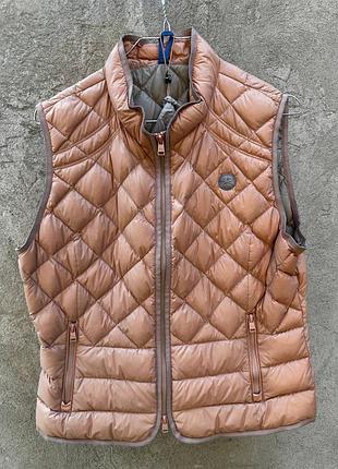 Жіноча пухова стьобана безрукавка, жилет brax