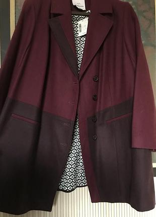 Нове пальто ( вовна 80%) moda vista 64