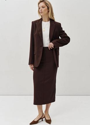 Коричнева спідниця musthave