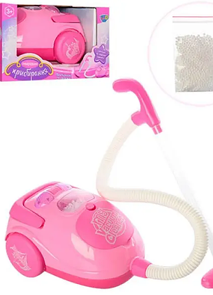 Детская бытовая техника "пылесос" 1538 звук, свет, шланг 65 см