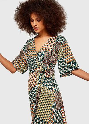 Новое платье на запах из вискозы