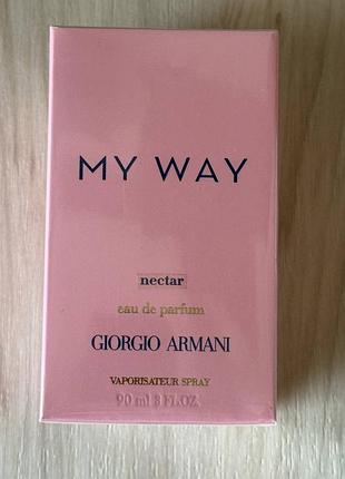 Armani my way nectar 90 ml оригинал жіночі парфуми