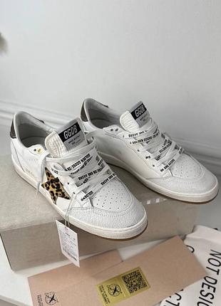 Кеды женские кожаные белые звездой